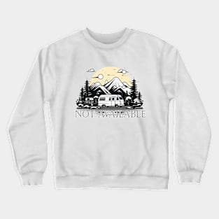 Nature's Haven: Campfire Dreams Crewneck Sweatshirt